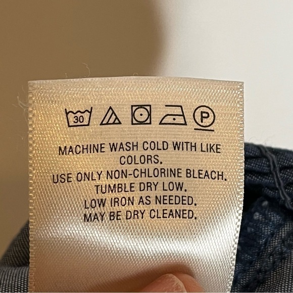 Anthropologie Traveler Chambray Tie-Waist Joggers XS - Picture 13 of 13